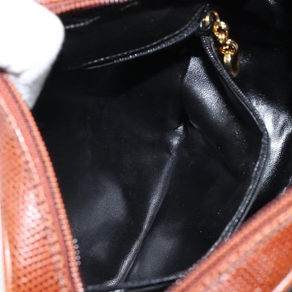 Salvatore Ferragamo Vara Bow camera Shoulder Bag Leather, BROWN, LEATHER, Shoulder bag