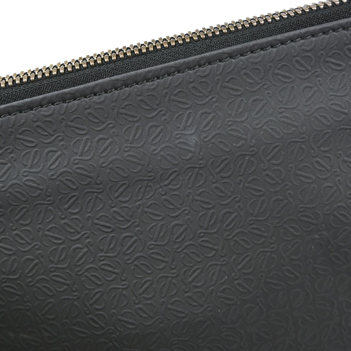 Loewe Vintage Shoulder Bag Canvas, BLACK, PVC, Shoulder bag