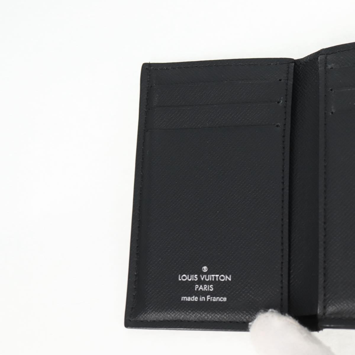 Louis Vuitton Cross Card Holder Limited Edition Monogram Pastel Noir, BLACK, CANVAS, Clutche & pouche