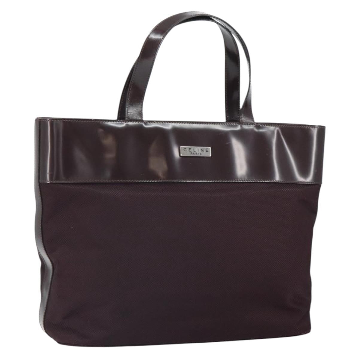 Celine Tote bag Canvas, BROWN, CANVAS, Tote bag