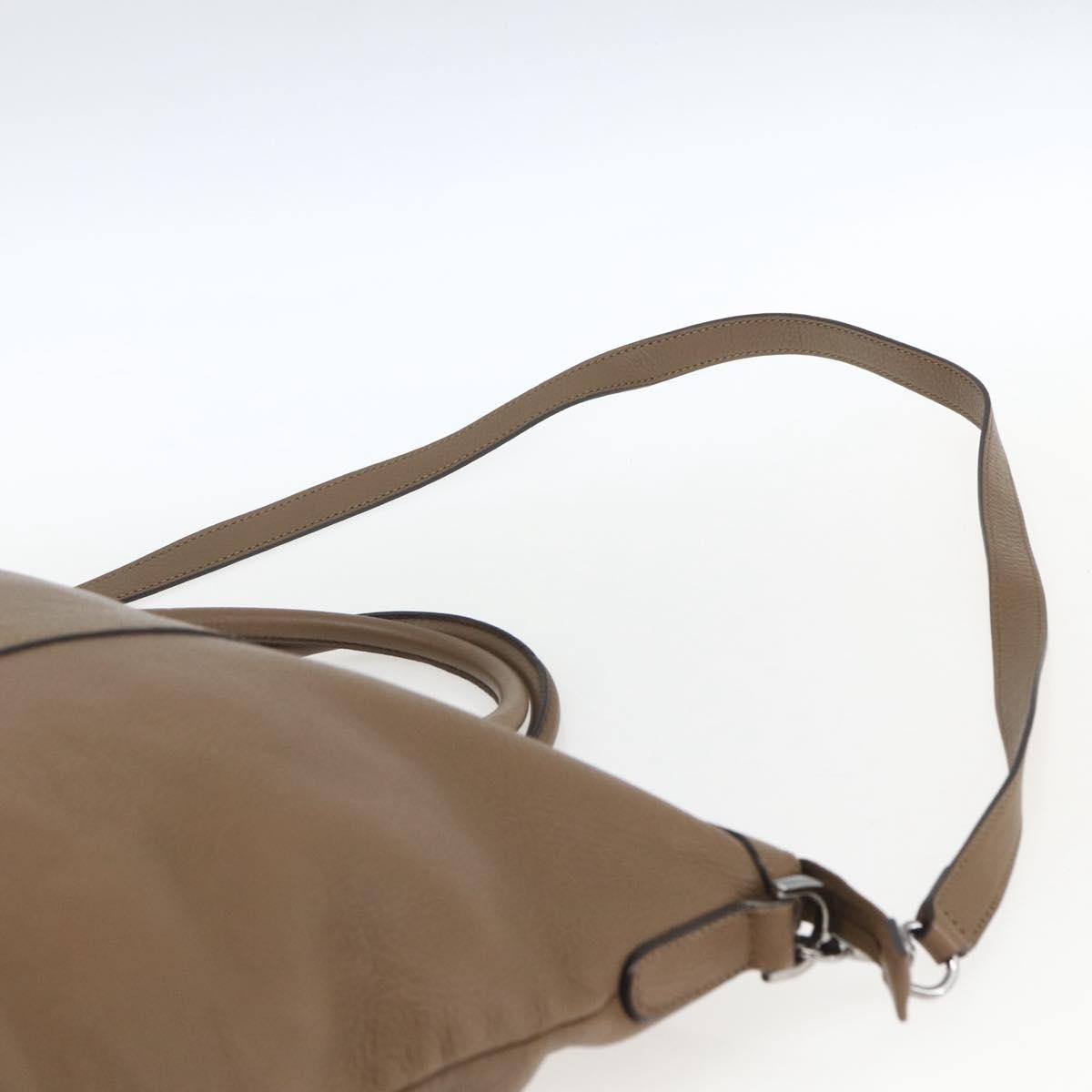 Gucci Vintage tote Leather, BROWN, LEATHER, Tote bag