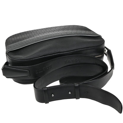Loewe Anagram Shoulder Bag Leather, BLACK, PVC, Shoulder bag