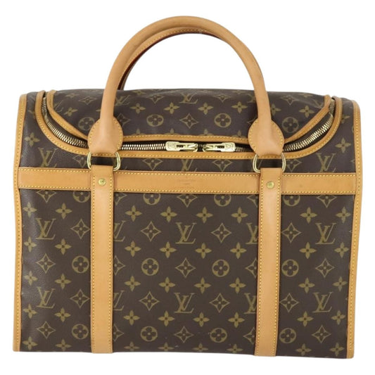 Louis Vuitton Dog Carrier Bag Monogram Canvas, Brown, Canvas, Travel Bag