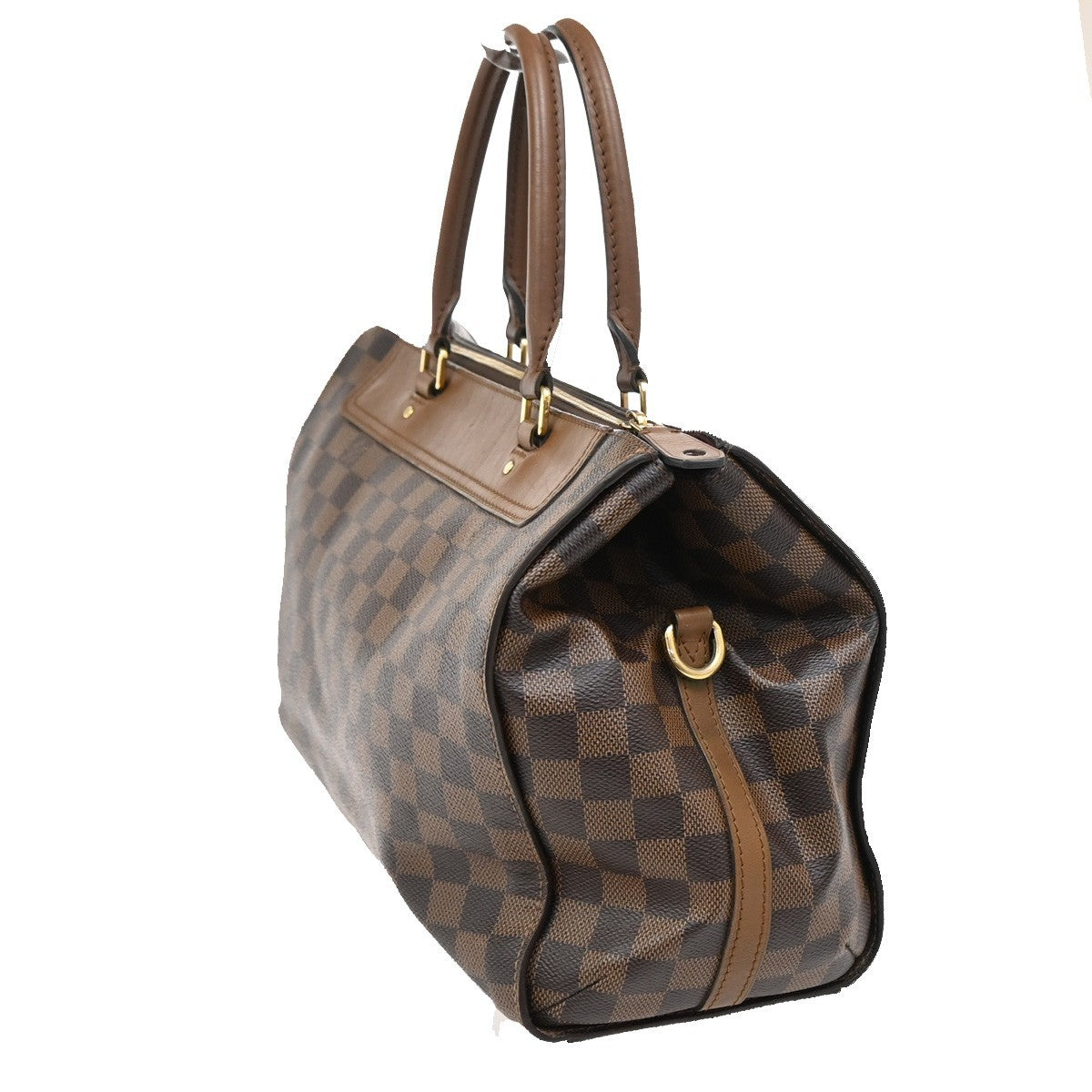 Louis Vuitton Greenwich Bag Damier, BROWN, CANVAS, Handbag