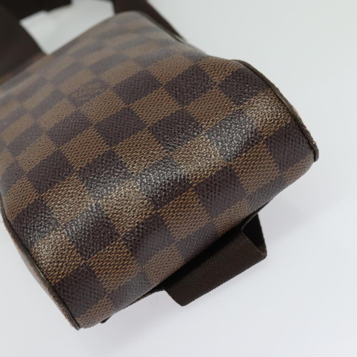 Louis Vuitton Geronimos Waist Bag Damier, BROWN, CANVAS, Shoulder bag