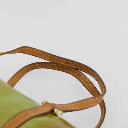 Louis Vuitton Bedford Handbag Monogram Vernis, Green, Patent Leather, Handbag