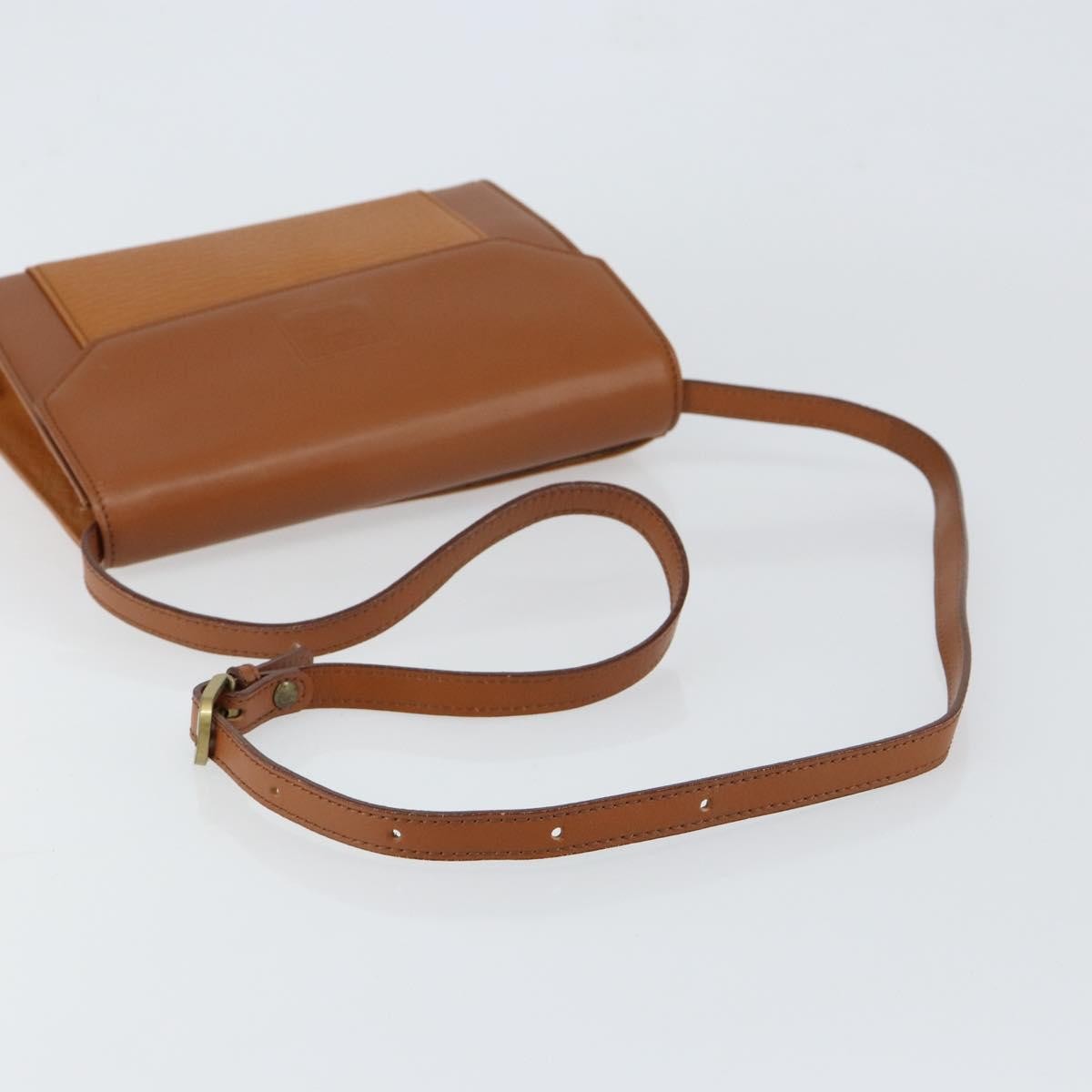 Burberry Vintage Shoulder Bag Leather, BROWN, LEATHER, Shoulder bag