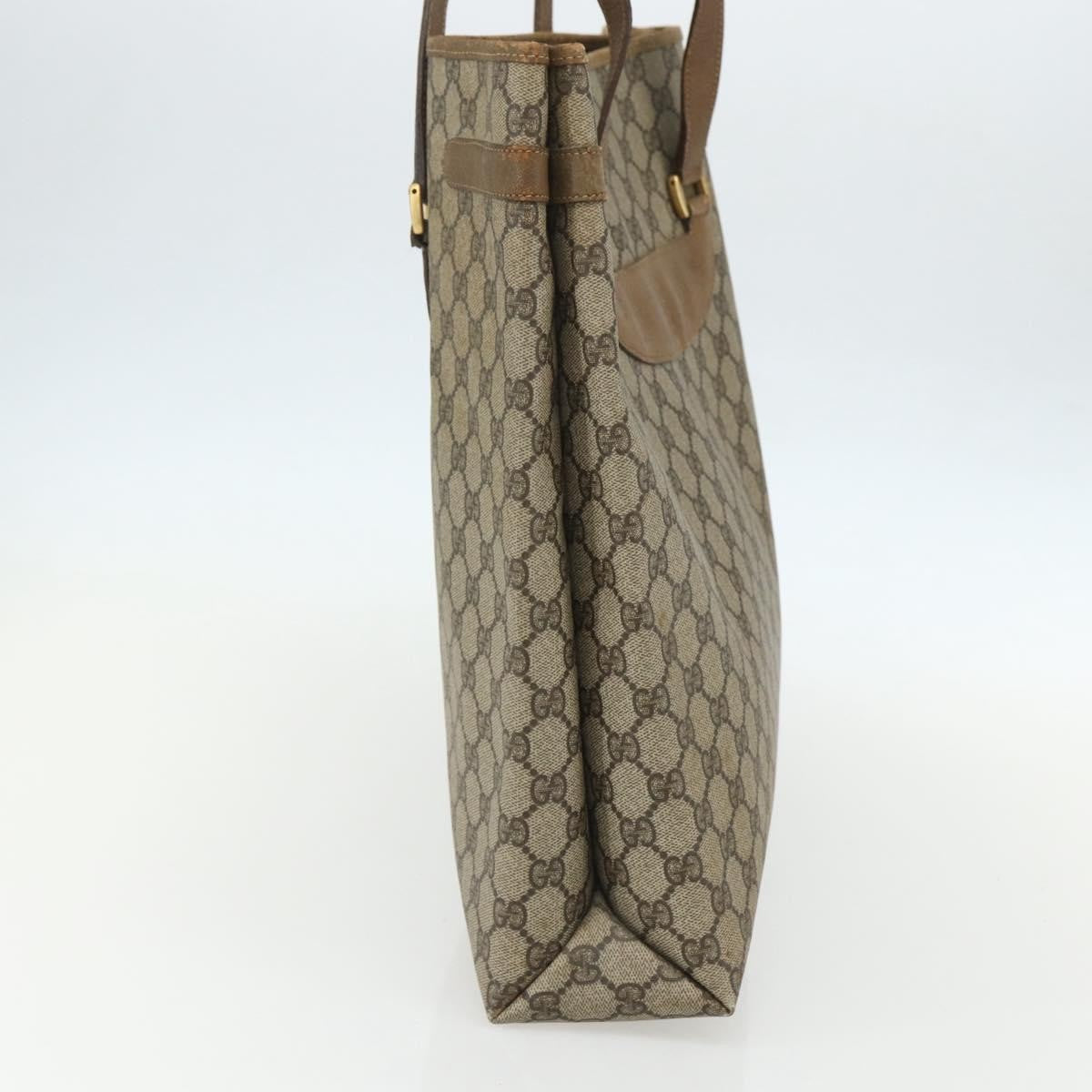Gucci GG supreme tote bag Canvas, BEIGE, CANVAS, Tote bag