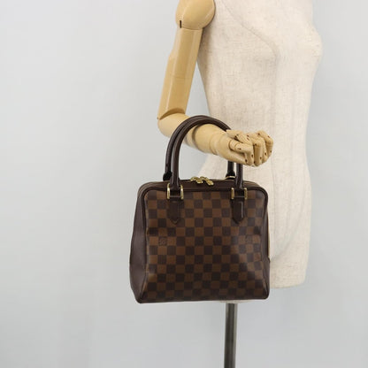 Louis Vuitton Triana Bag Damier, Brown, Canvas, Handbag