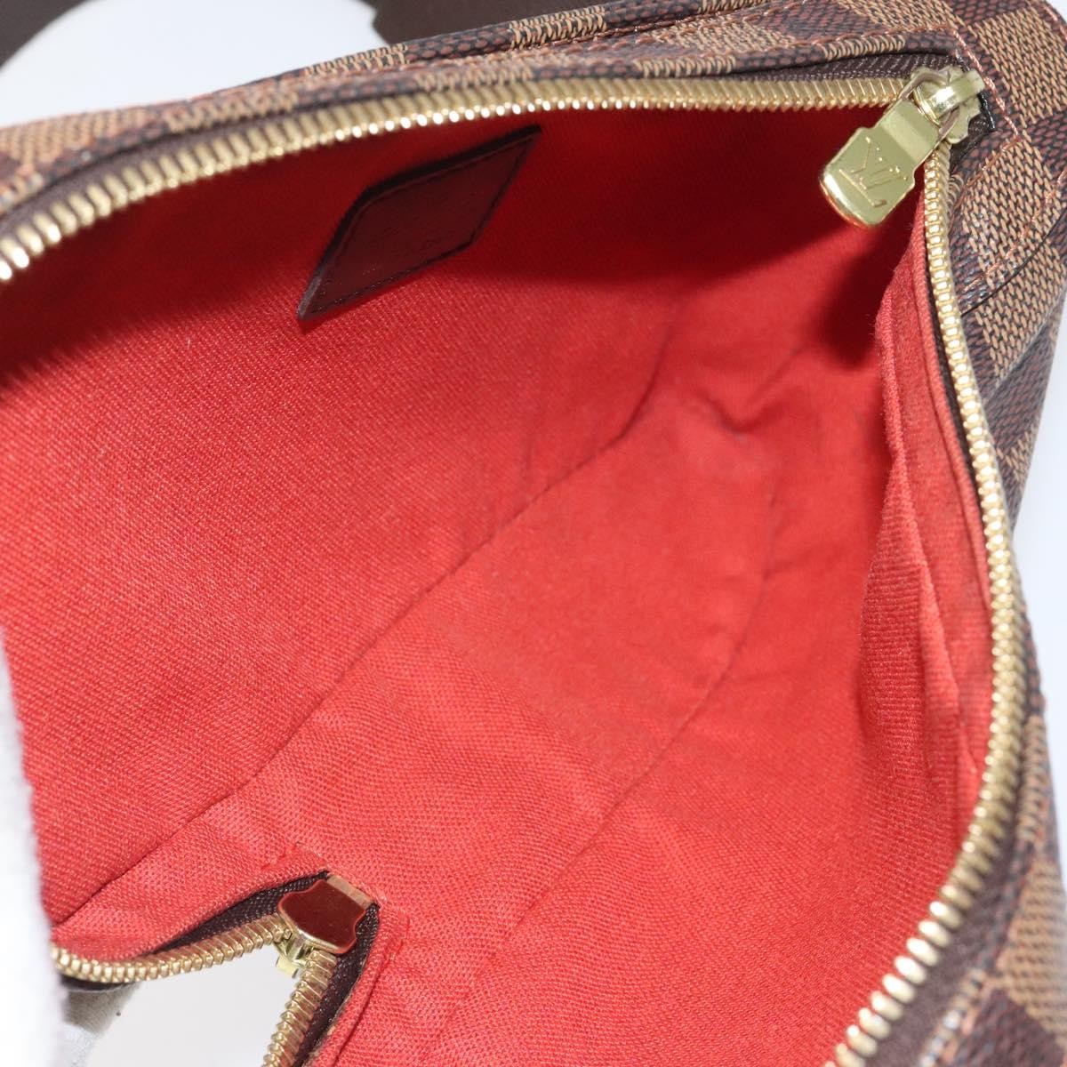 Louis Vuitton Geronimos Waist Bag Damier, BROWN, CANVAS, Travel bag