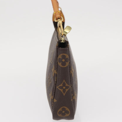 Louis Vuitton Pochette Accessoires Monogram Canvas, BROWN, CANVAS, Clutche & pouche