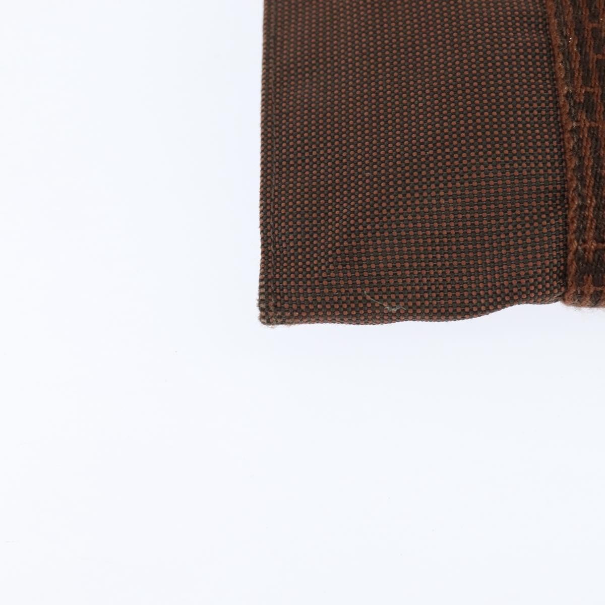 Hermes Herline Crossbody Canvas, BROWN, CANVAS, Clutche & pouche