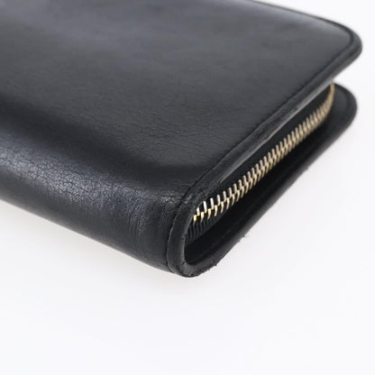 Tiffany & Co. Zip Around Wallet Leather, BLACK, LEATHER, Wallets