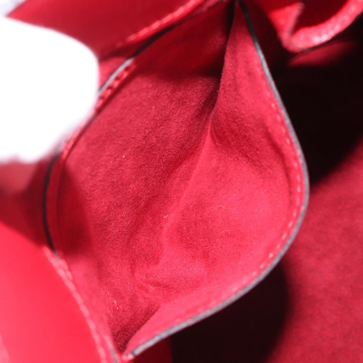 Louis Vuitton Cluny Shoulder Bag Epi Leather, RED, LEATHER, Shoulder bag