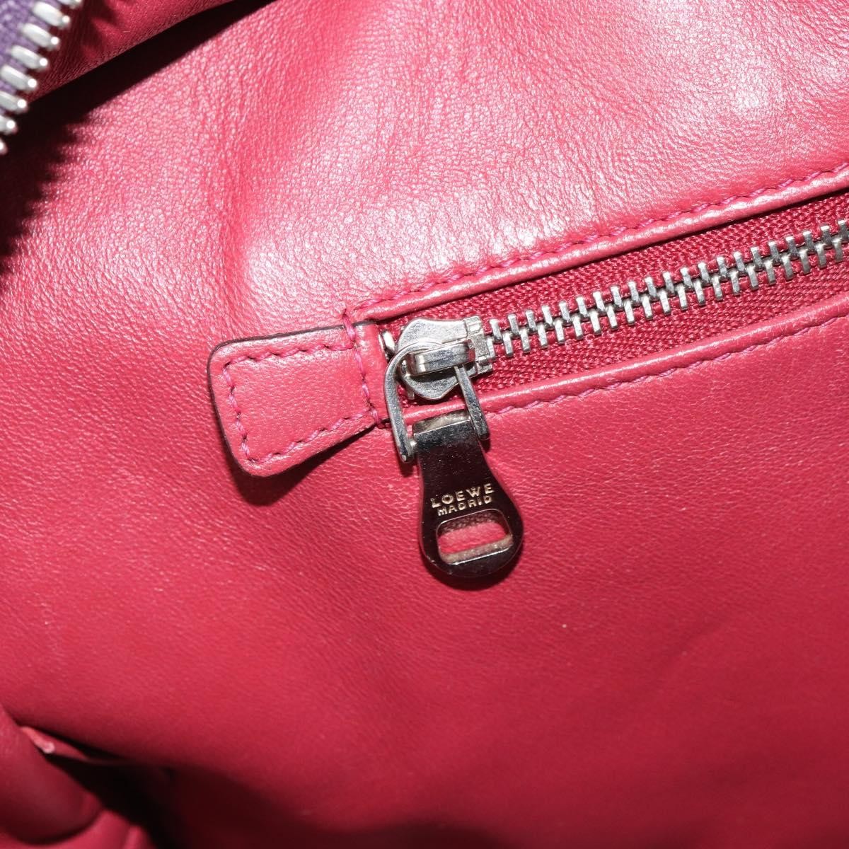 Loewe Amazona Bag Leather, RED, LEATHER, Handbag