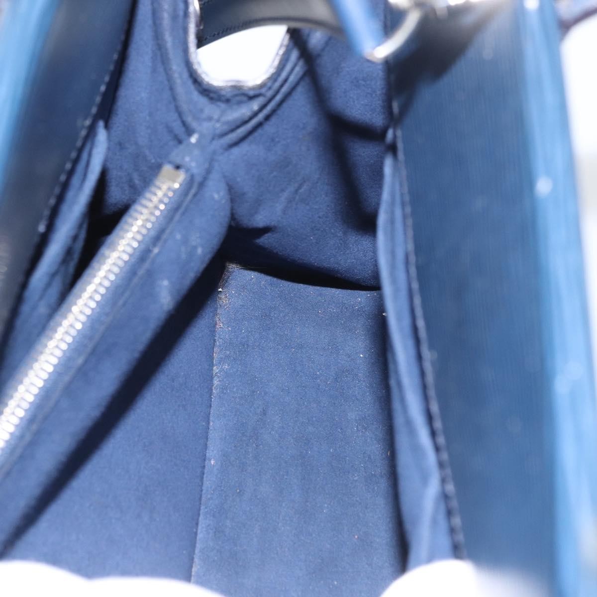 Louis Vuitton Marly Handbag Epi Leather, Blue, Leather, Handbag