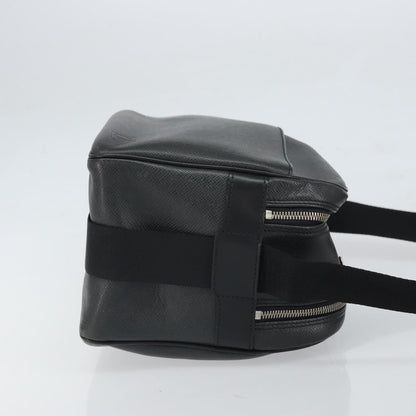 Louis Vuitton Reporter Bag Taiga Leather, GRAY, LEATHER, Shoulder bag
