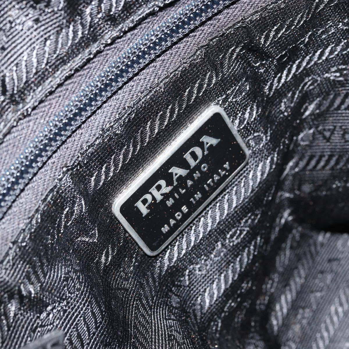 Prada Vintage Tote Nylon, BLACK, NYLON, Tote bag