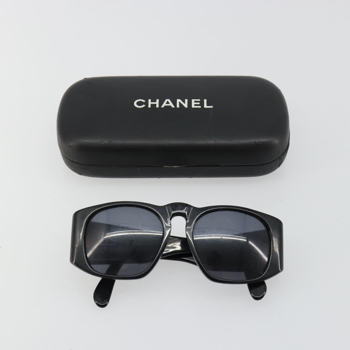 Chanel Logo CC Sunglasses Plastic, Black, Plastic, Sunglasses