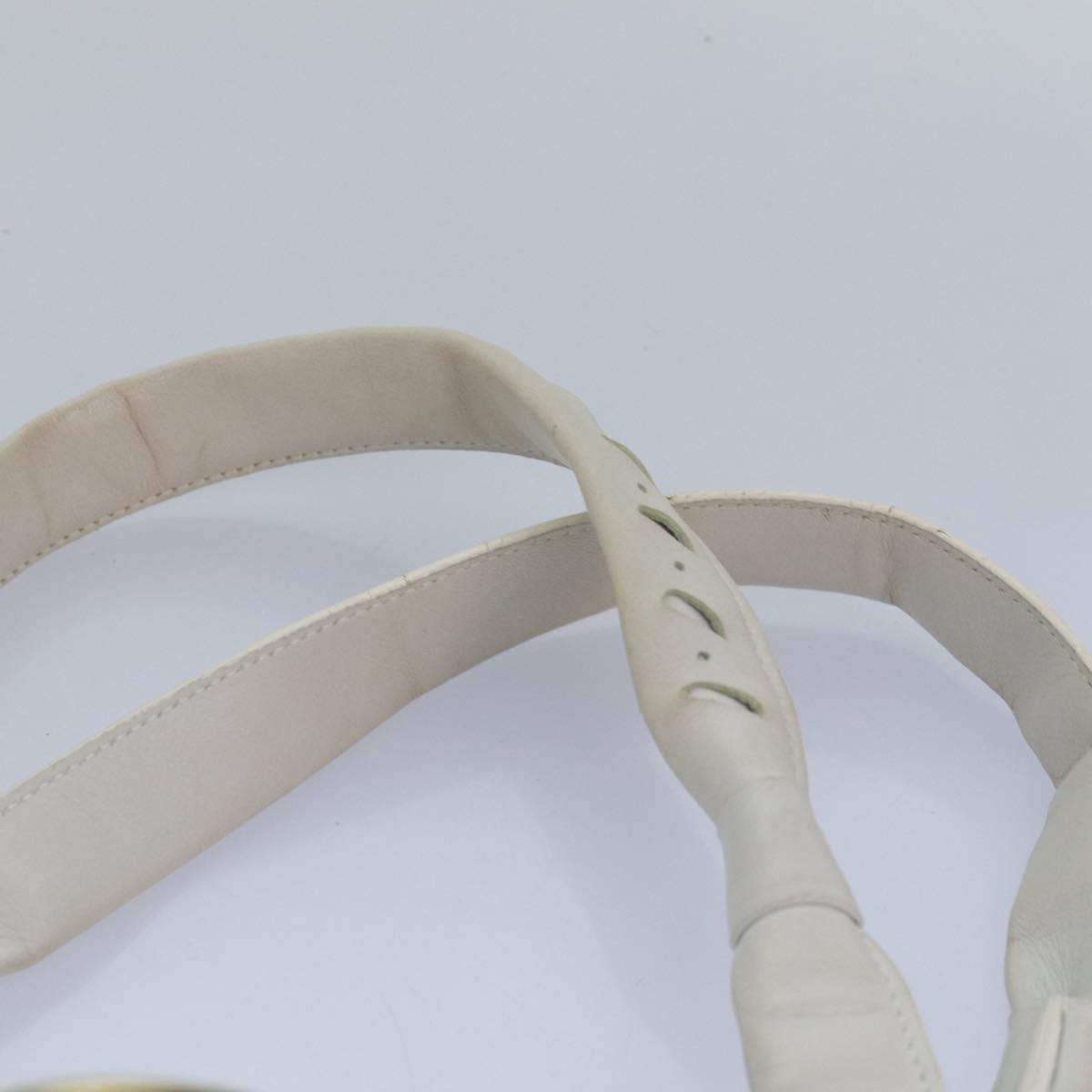 Salvatore Ferragamo Marisa Satchel Leather, WHITE, LEATHER, Handbag