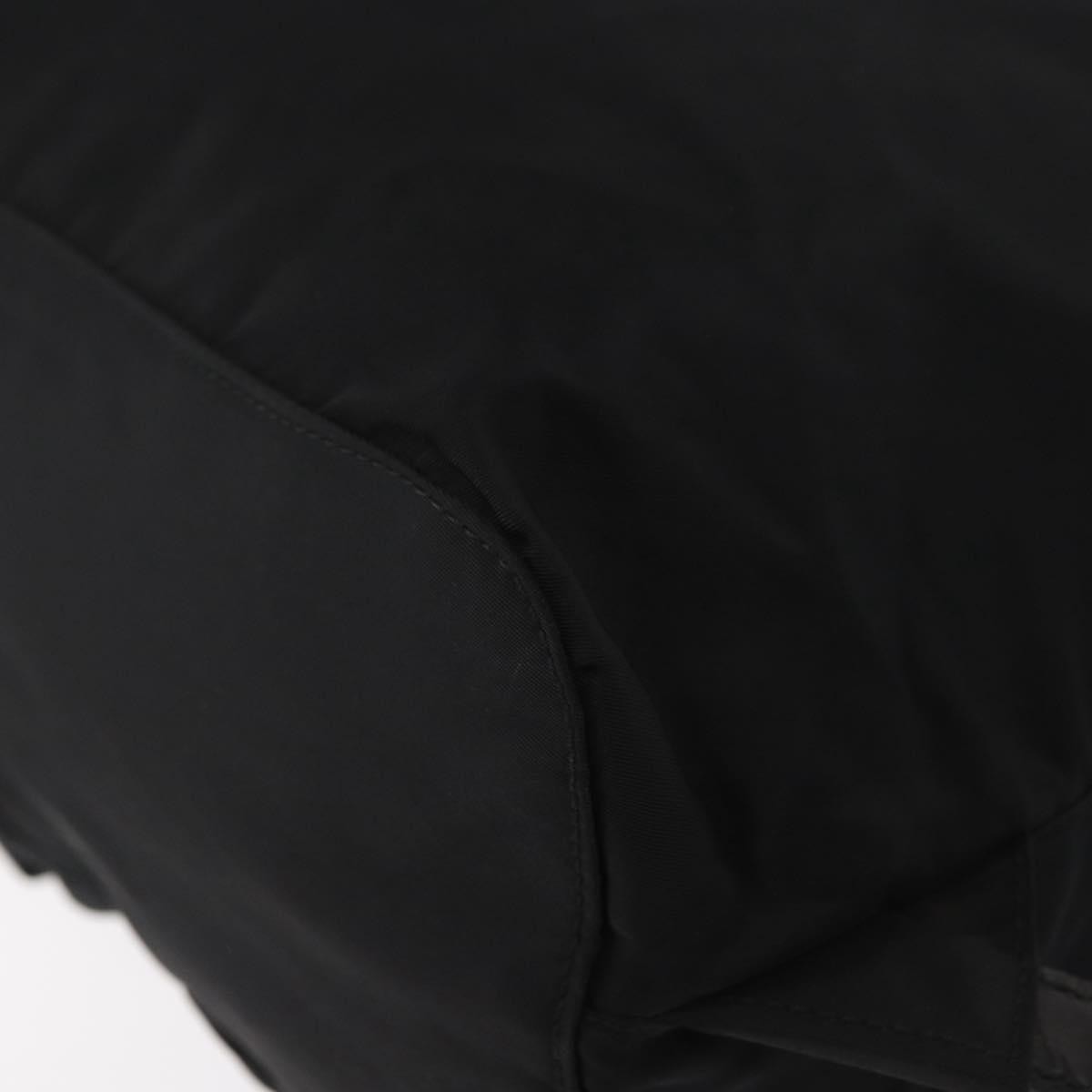 Prada Double Front Pocket Backpack Tessuto, BLACK, NYLON, Backpack