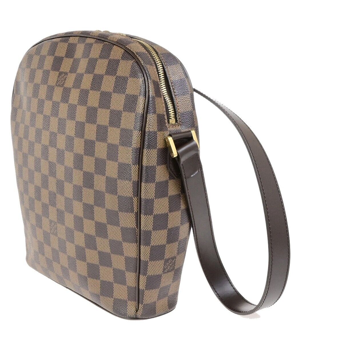 Louis Vuitton Ipanema Handbag Damier, BROWN, CANVAS, Shoulder bag
