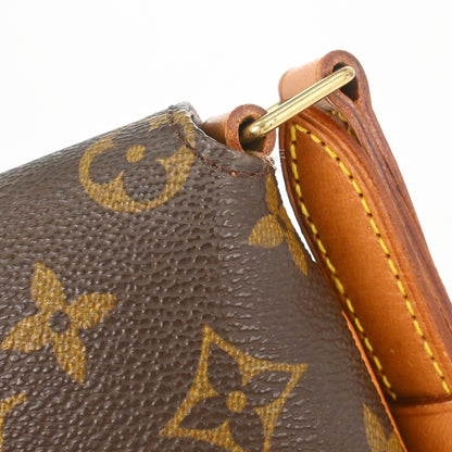 Louis Vuitton Musette Salsa Handbag Monogram Canvas, Brown, Canvas, Shoulder Bag