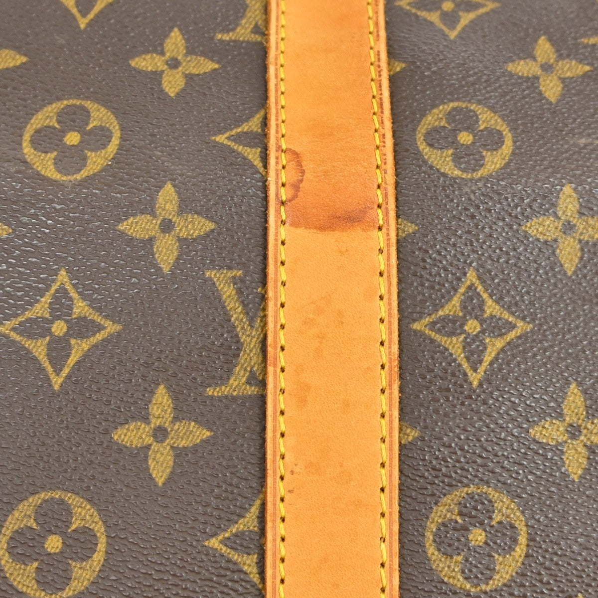 Louis Vuitton Keepall Bag Monogram Canvas, Brown, Canvas, Travel Bag