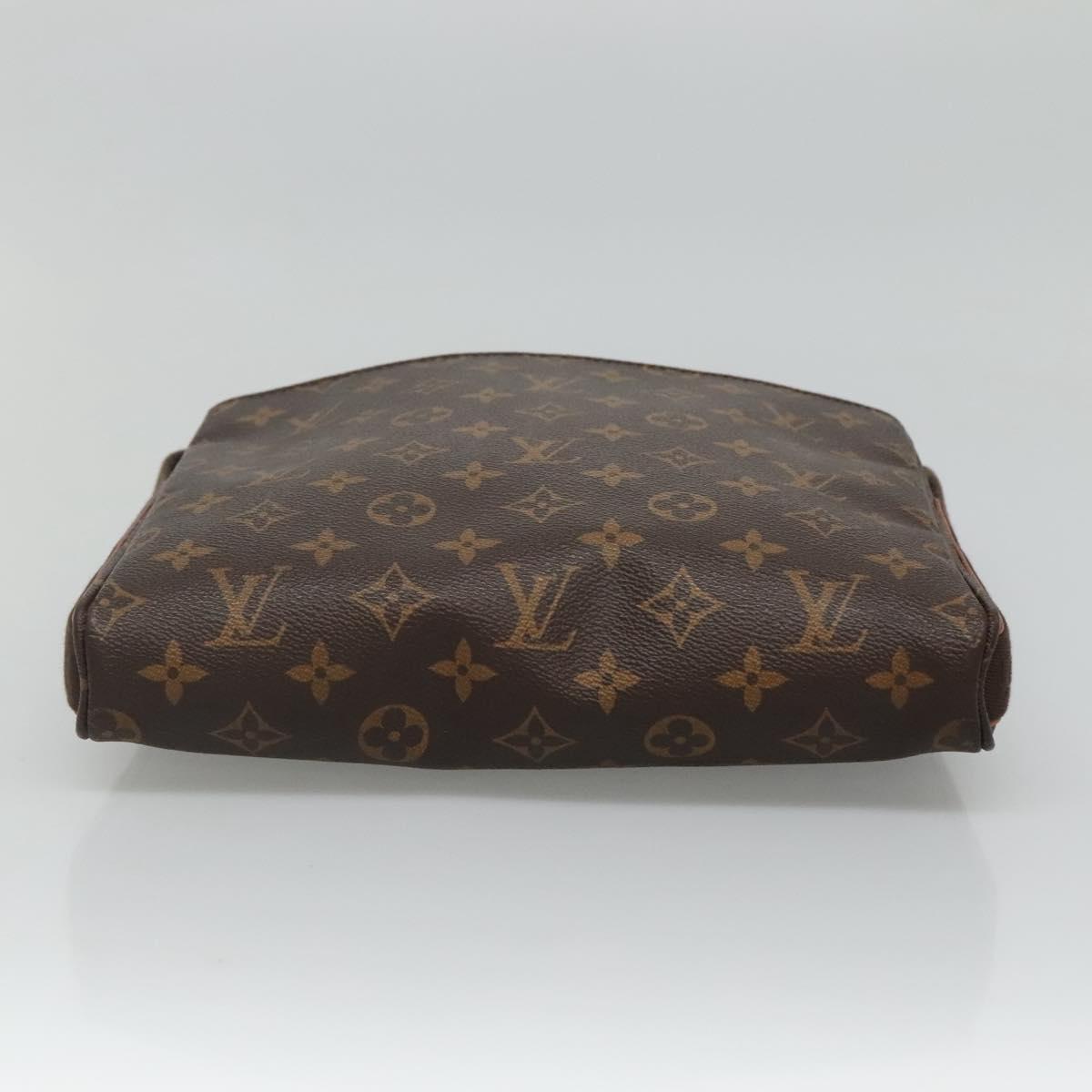 Louis Vuitton Trotteur Beaubourg Handbag Monogram Canvas, BROWN, CANVAS, Handbag