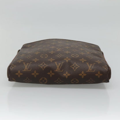 Louis Vuitton Trotteur Beaubourg Handbag Monogram Canvas, BROWN, CANVAS, Handbag