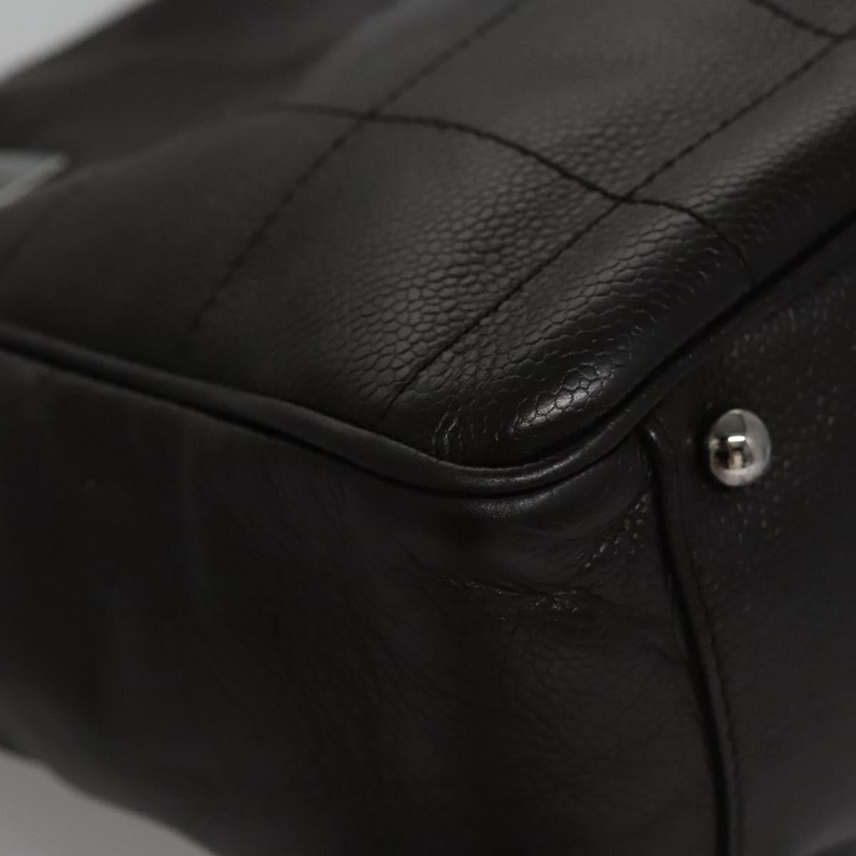 Chanel Chocolate Bar Coco Mark handbag Caviar skin, BROWN, LEATHER, Handbag