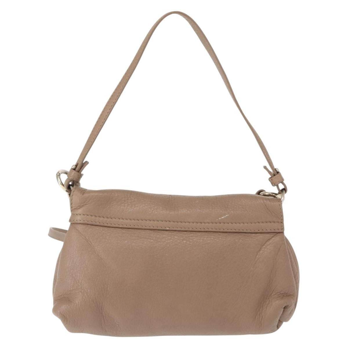 Chloe Lily Shoulder bag Leather, PURPLE, LEATHER, Shoulder bag