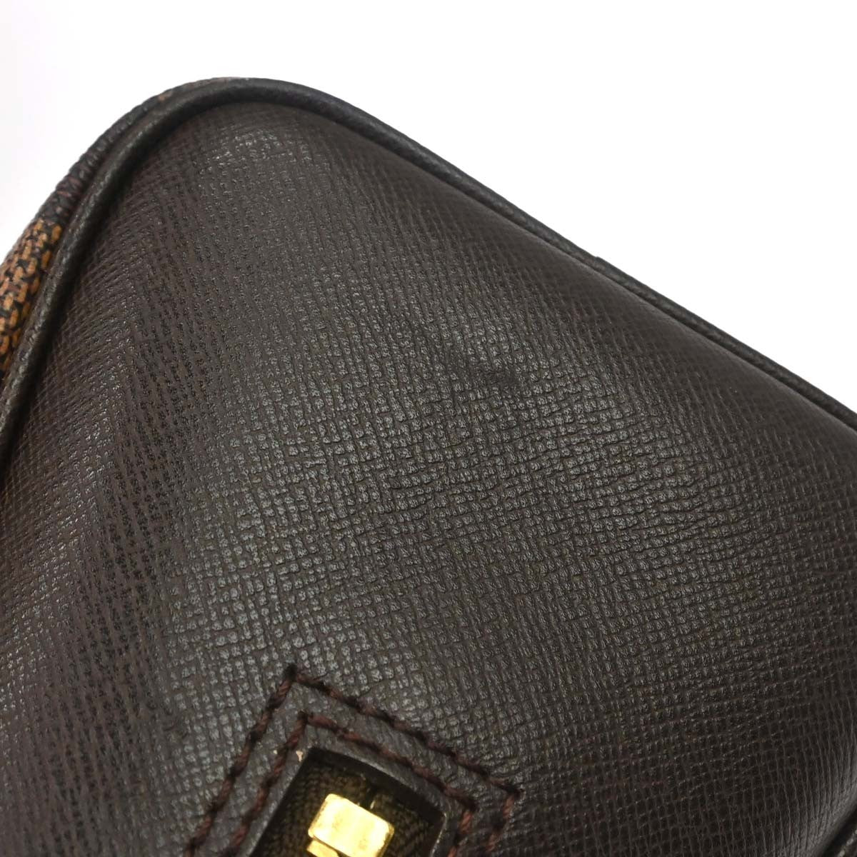 Louis Vuitton Brera Handbag Damier, Brown, Canvas, Handbag