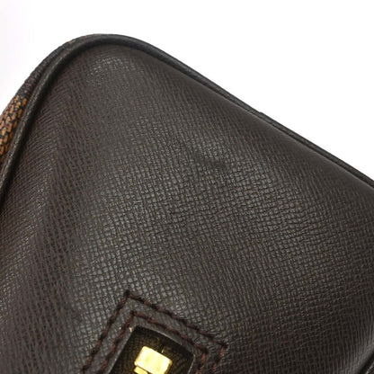 Louis Vuitton Brera Handbag Damier, Brown, Canvas, Handbag