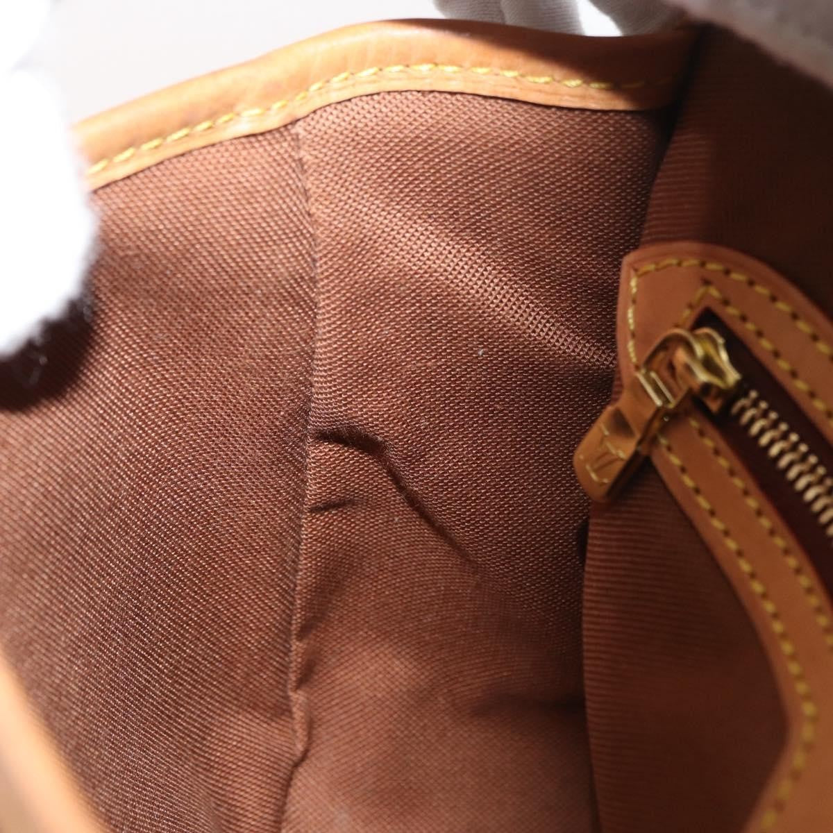 Louis Vuitton Sologne Handbag Monogram Canvas, Brown, Canvas, Shoulder Bag
