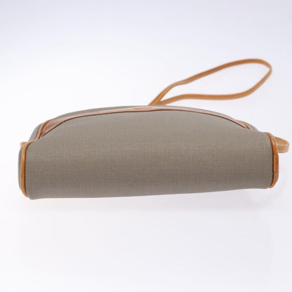 Christian Dior CD Shoulder bag Leather, GRAY, LEATHER, Shoulder bag