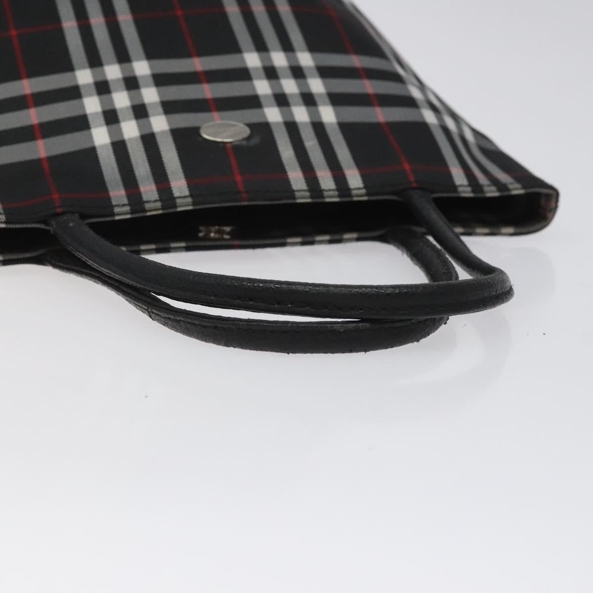 Burberry Nova Check Tote Nylon, Black, Nylon, Handbag