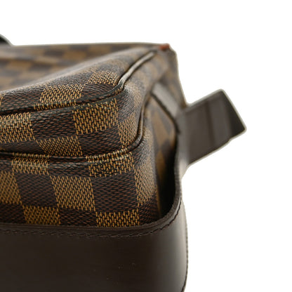 Louis Vuitton Naviglio Handbag Damier, BROWN, CANVAS, Shoulder bag
