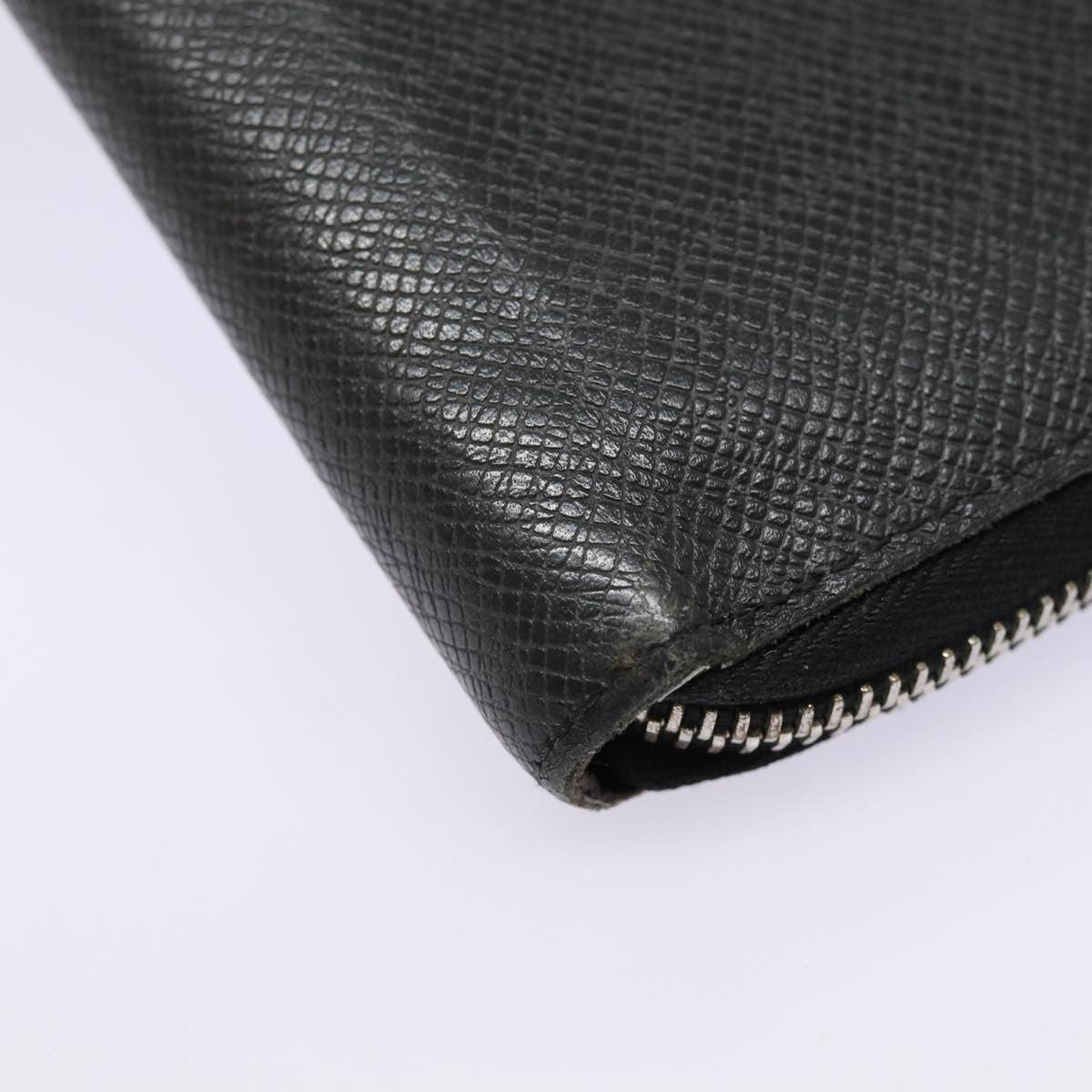 Louis Vuitton Zippy wallet vertical Taïga, GRAY, LEATHER, Wallets