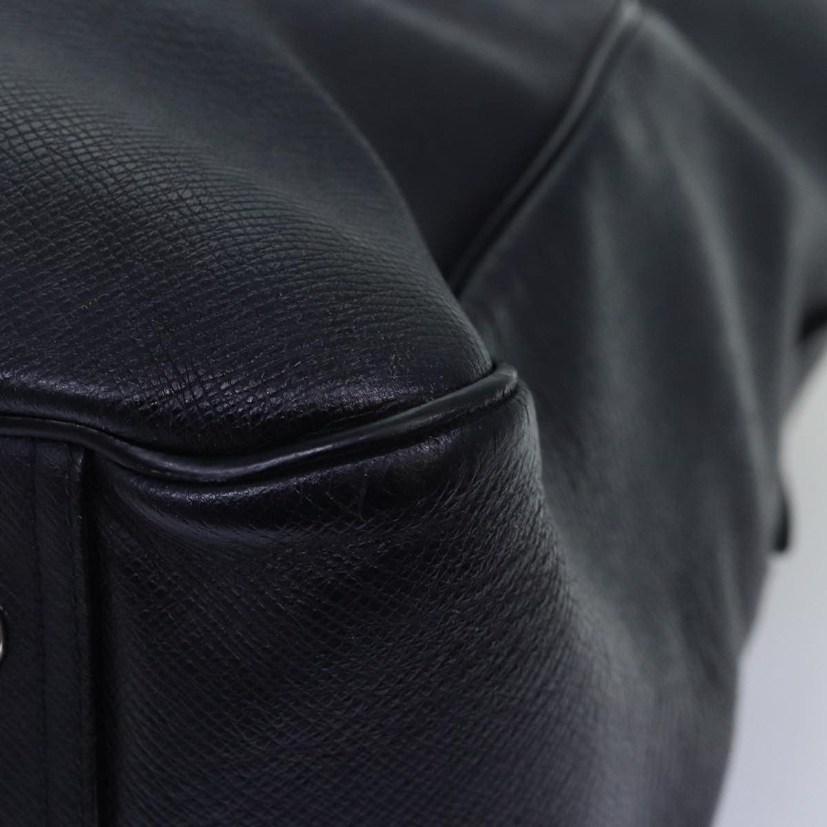 Louis Vuitton Zippe Cabas Taiga Leather, NAVY, LEATHER, Tote bag