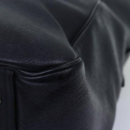 Louis Vuitton Zippe Cabas Taiga Leather, NAVY, LEATHER, Tote bag