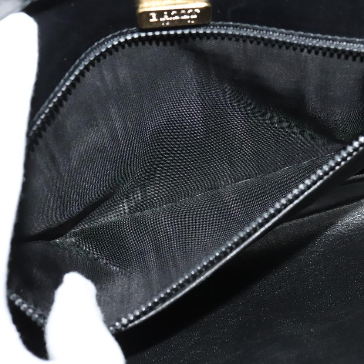 Bally Vintage Shoulder Bag Leather, Black, Leather, Shoulder Bag