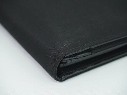 Prada Continental Wallet Tessuto, Black, Nylon, Wallet