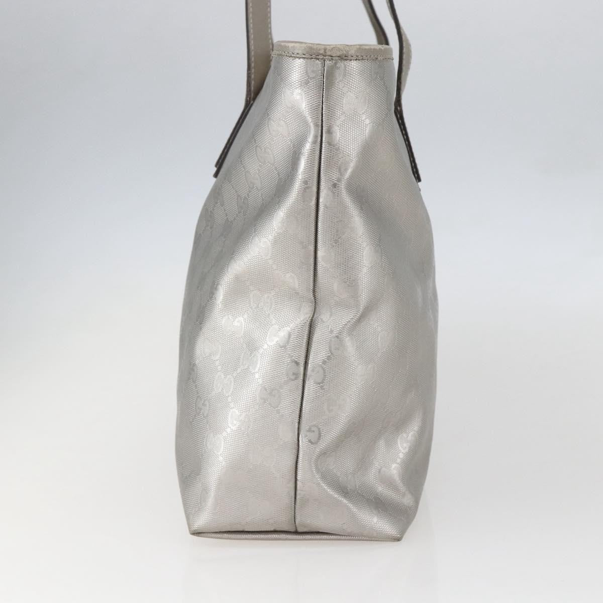 Gucci Plus Tote GG Imprime, SILVER, CANVAS, Tote bag