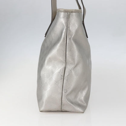 Gucci Plus Tote GG Imprime, SILVER, CANVAS, Tote bag