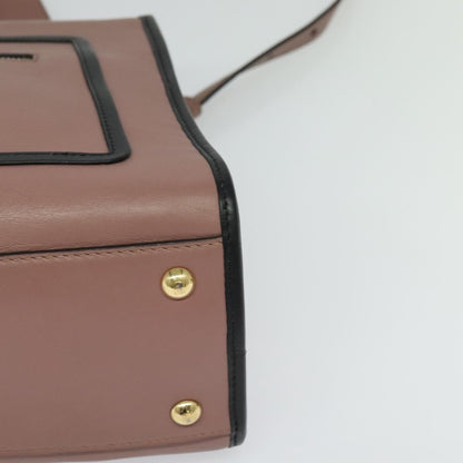 Fendi Runaway Bag Leather, PINK, LEATHER, Handbag