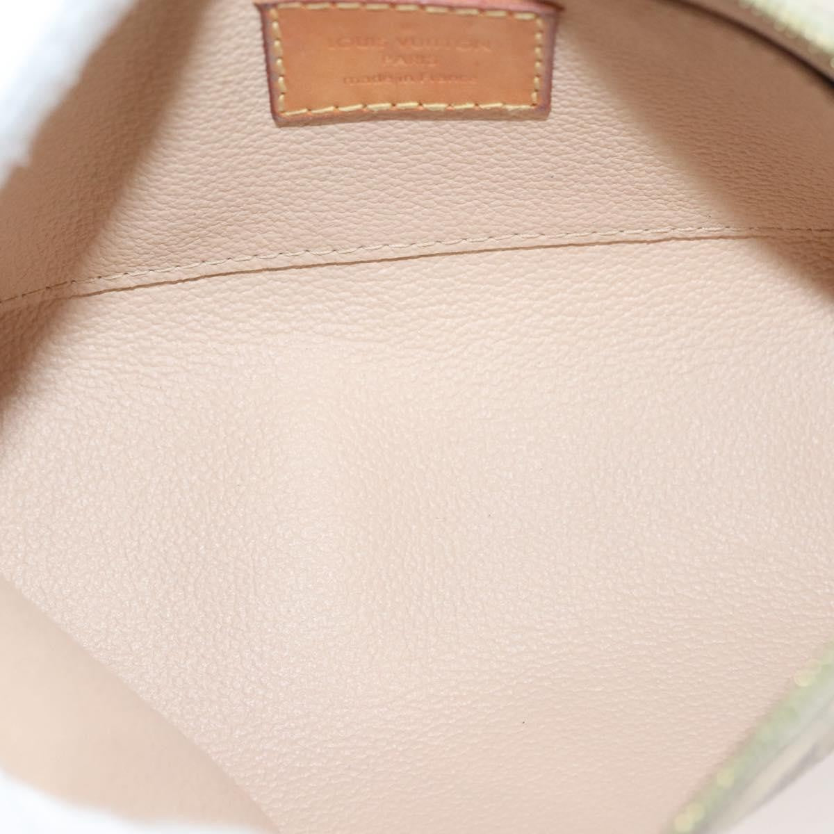 Louis Vuitton Cosmetic Pouch Damier, WHITE, CANVAS, Toiletry Case