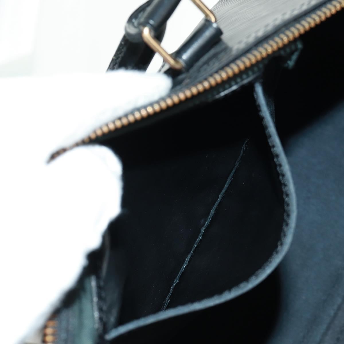 Louis Vuitton Speedy Handbag Epi Leather, BLACK, LEATHER, Handbag