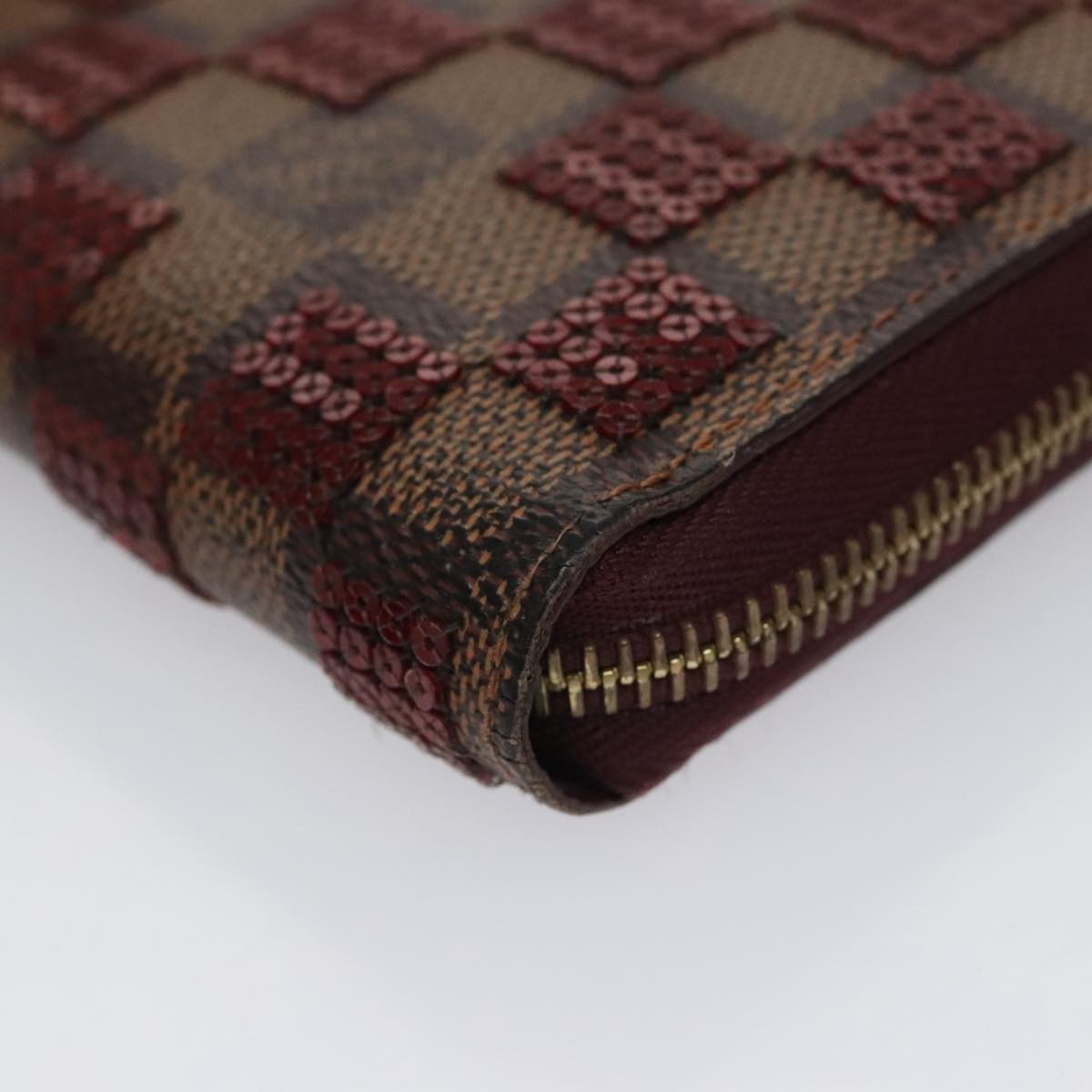 Louis Vuitton Zippy Wallet NM Damier Piet, BROWN, CANVAS, Wallets