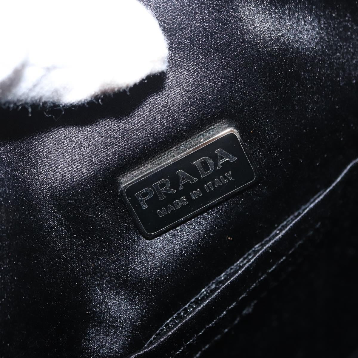 Prada Vintage Tote Nylon, Black, Nylon, Tote Bag